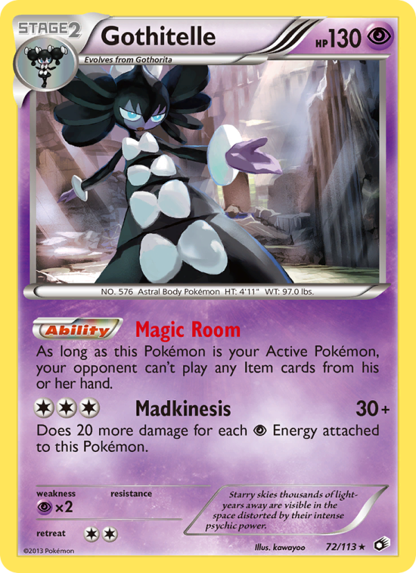 Gothitelle - Pokémon TCG Card