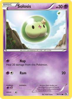 Solosis - pokemon TCG Card