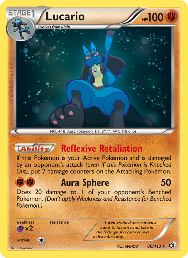 Lucario - Pokémon TCG Card