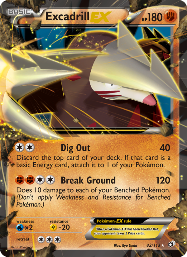 Excadrill-EX - Pokémon TCG Card
