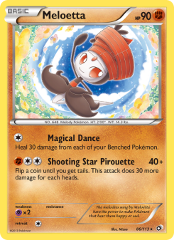 Meloetta - pokemon TCG Card
