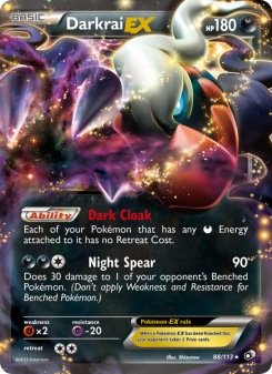 Darkrai-EX - pokemon TCG Card