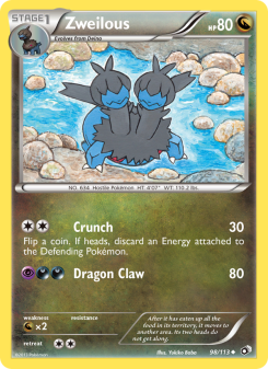 Zweilous - pokemon TCG Card