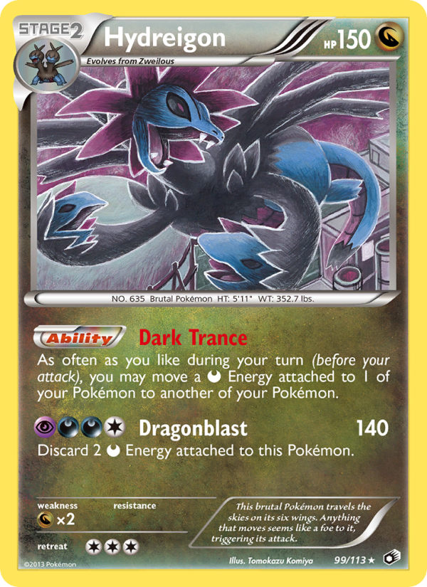 Hydreigon - Pokémon TCG Card