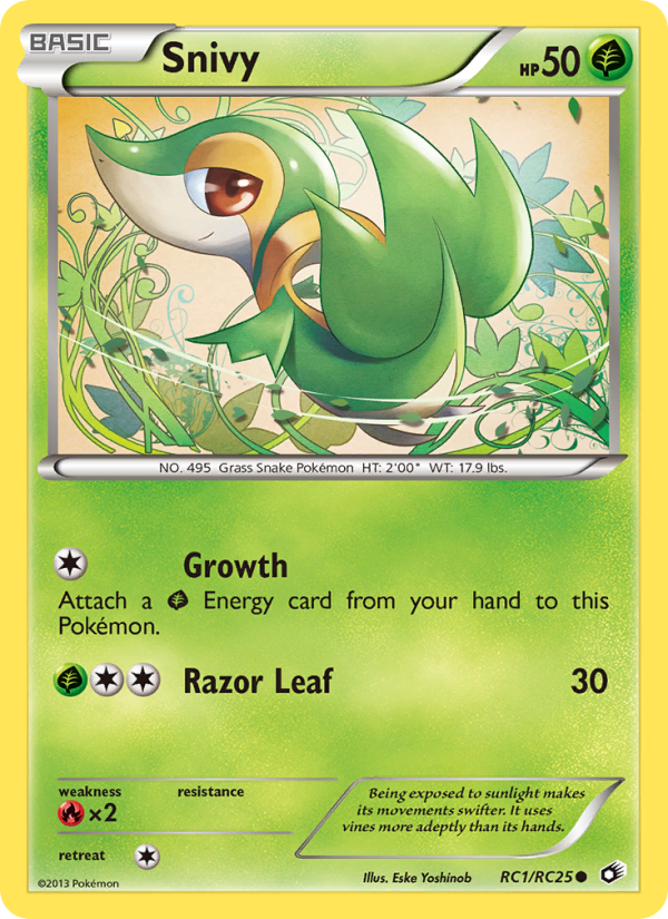 Snivy - Pokémon TCG Card