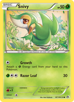Snivy - pokemon TCG Card