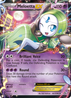 Meloetta-EX - pokemon TCG Card