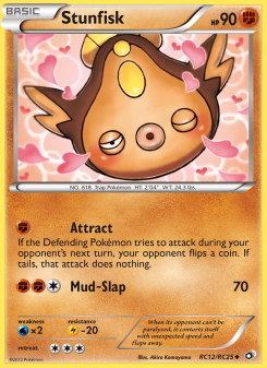 Stunfisk - pokemon TCG Card