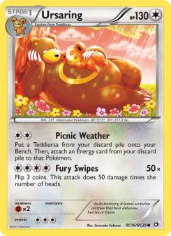 Ursaring - pokemon TCG Card