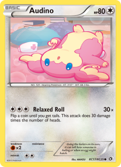 Audino - pokemon TCG Card