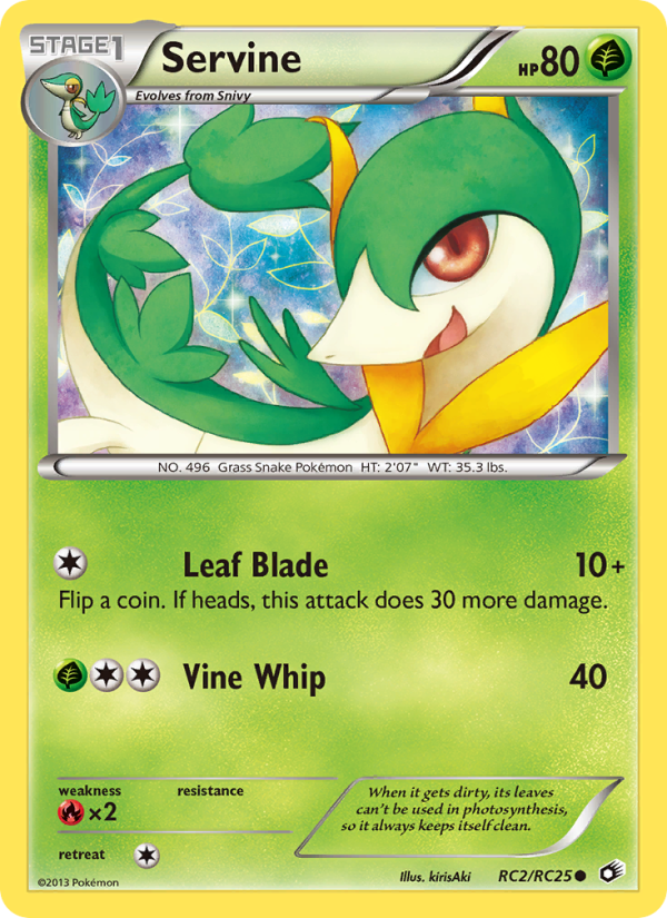 Servine - Pokémon TCG Card