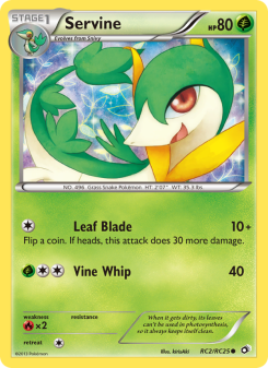 Servine - pokemon TCG Card