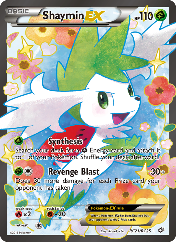 Shaymin-EX - Pokémon TCG Card