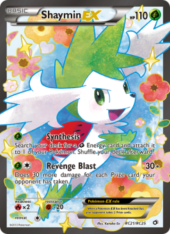 Shaymin-EX - pokemon TCG Card