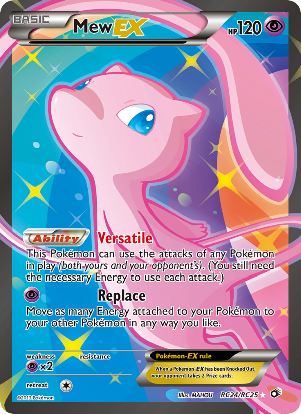 Mew-EX - Pokémon TCG Card