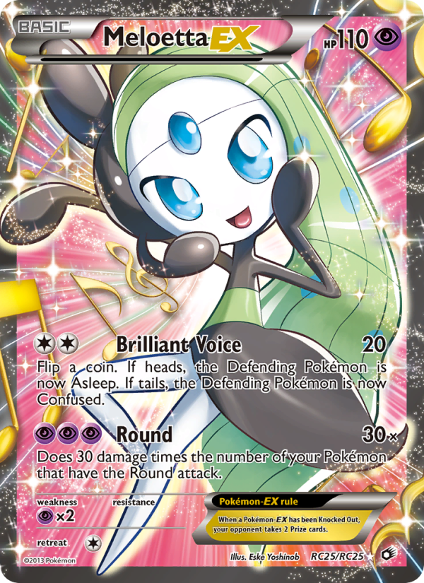 Meloetta-EX - Pokémon TCG Card