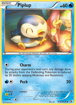 Piplup - pokemon TCG Card