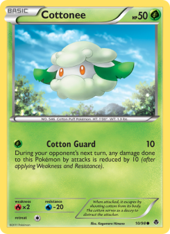 Cottonee - pokemon TCG Card