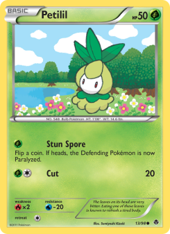Petilil - pokemon TCG Card