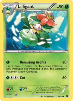 Lilligant - pokemon TCG Card