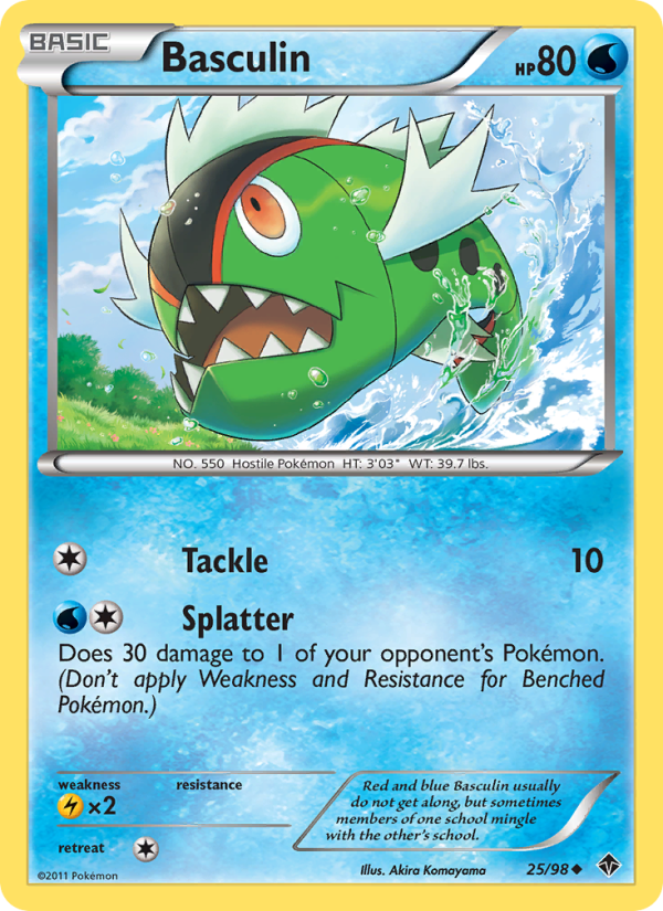 Basculin - Pokémon TCG Card