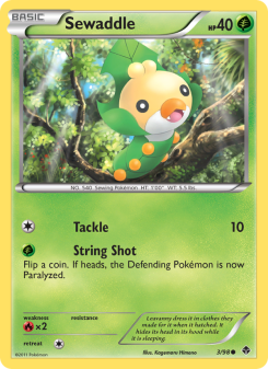 Sewaddle - pokemon TCG Card