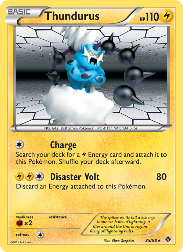 Thundurus - Pokémon TCG Card