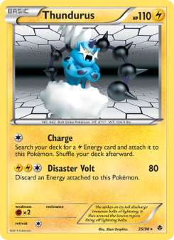 Thundurus - pokemon TCG Card