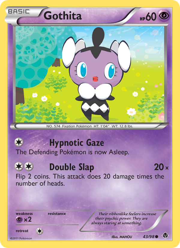Gothita - Pokémon TCG Card