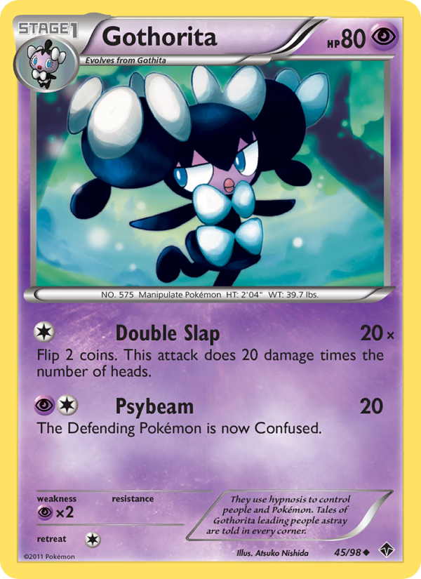 Gothorita - Pokémon TCG Card