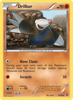Drilbur - pokemon TCG Card