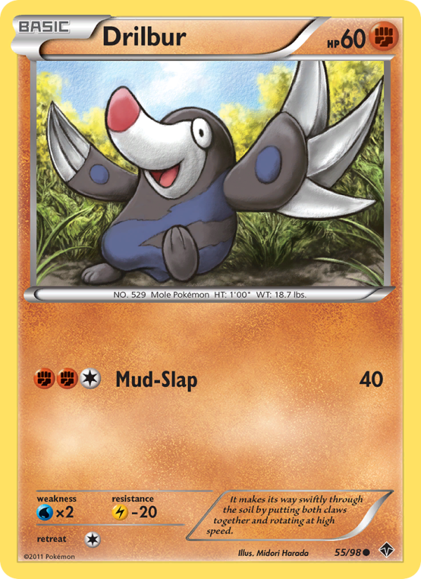 Drilbur - Pokémon TCG Card