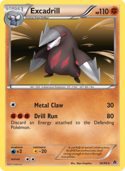 Excadrill - pokemon TCG Card