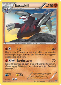 Excadrill - pokemon TCG Card