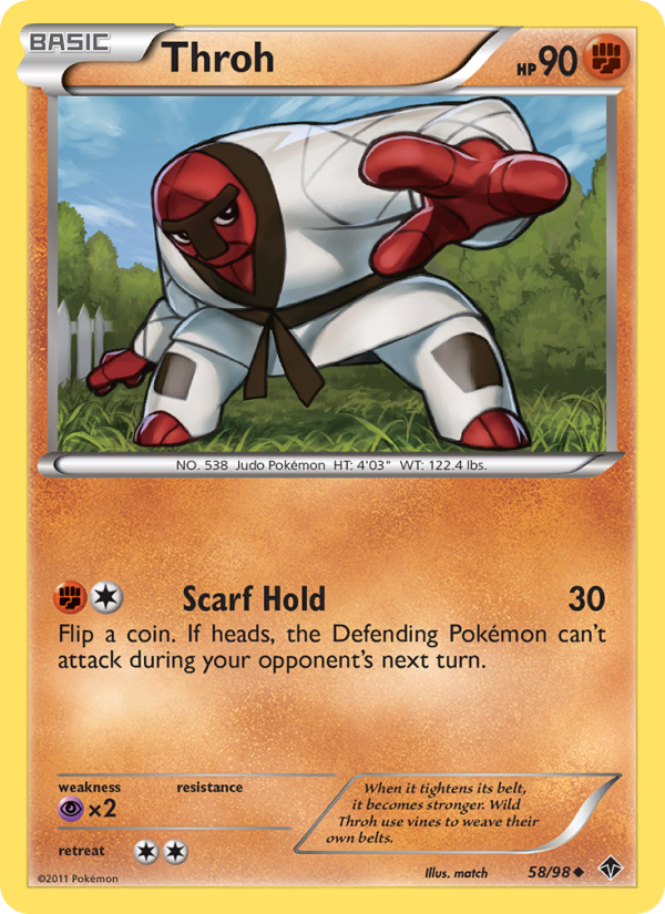 Throh - Pokémon TCG Card
