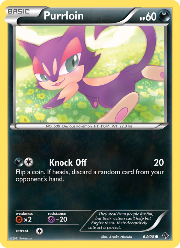 Purrloin - Pokémon TCG Card
