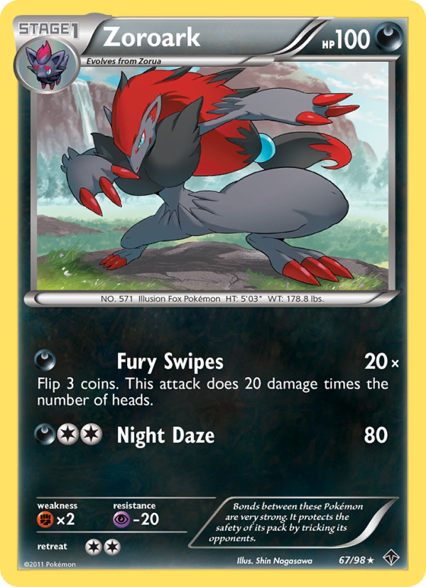 Zoroark - Pokémon TCG Card