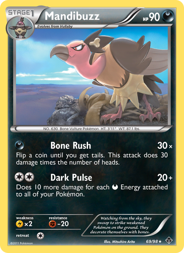 Mandibuzz - Pokémon TCG Card