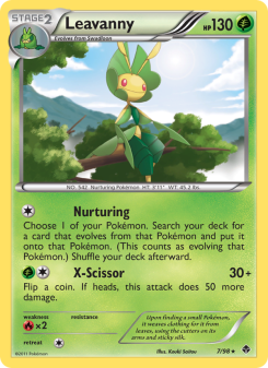 Leavanny - pokemon TCG Card