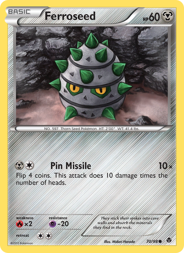 Ferroseed - Pokémon TCG Card