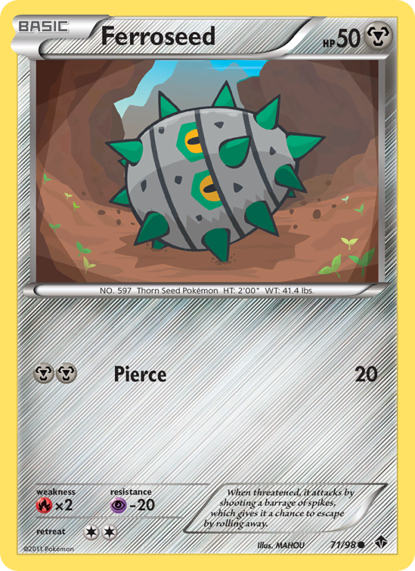 Ferroseed - Pokémon TCG Card