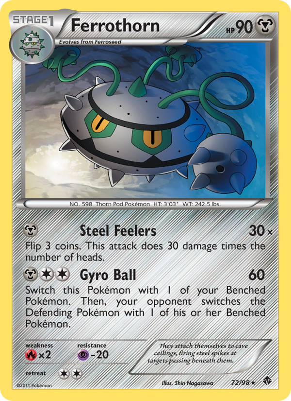 Ferrothorn - Pokémon TCG Card