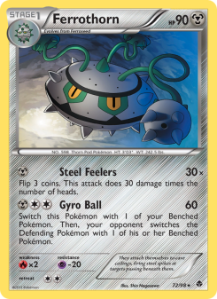 Ferrothorn - pokemon TCG Card