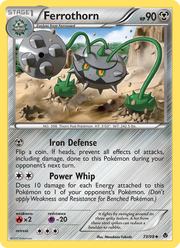 Ferrothorn - Pokémon TCG Card