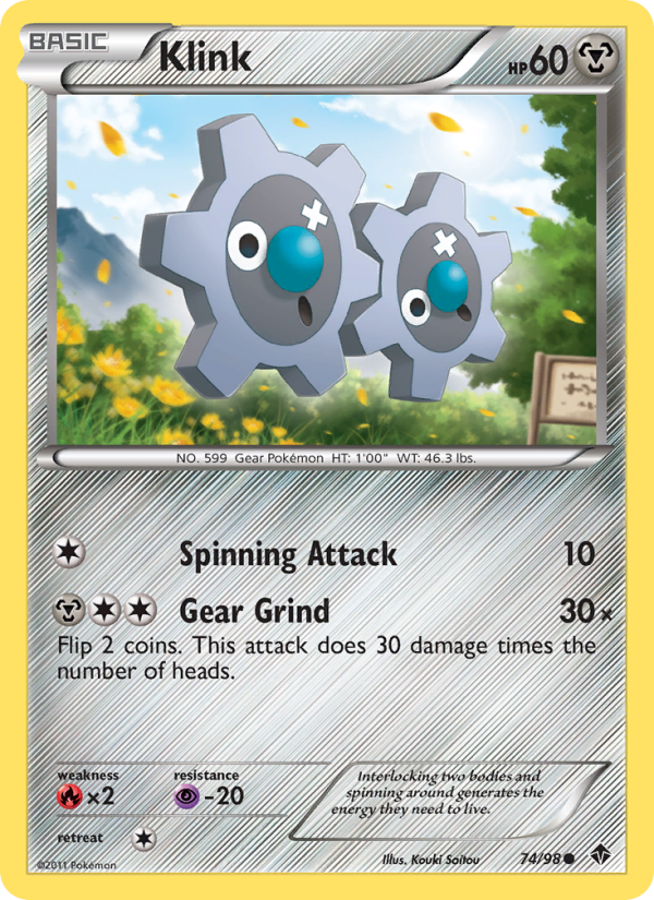 Klink - Pokémon TCG Card