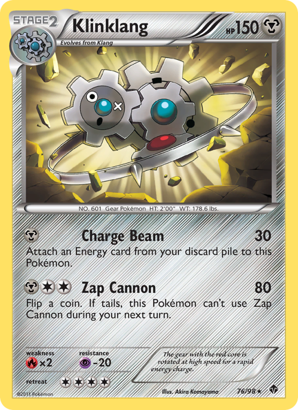 Klinklang - Pokémon TCG Card