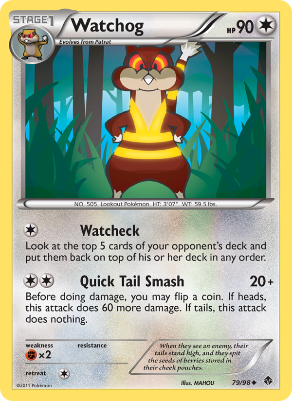 Watchog - Pokémon TCG Card