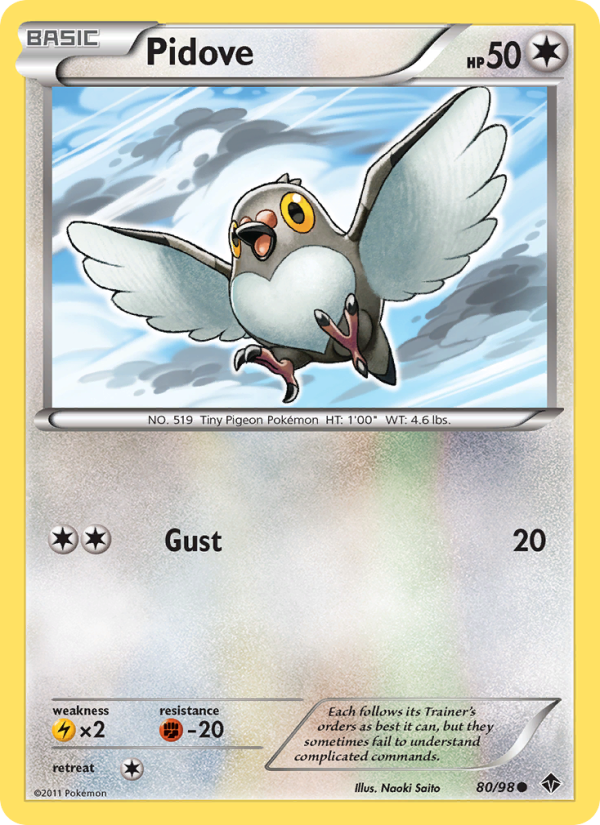 Pidove - Pokémon TCG Card