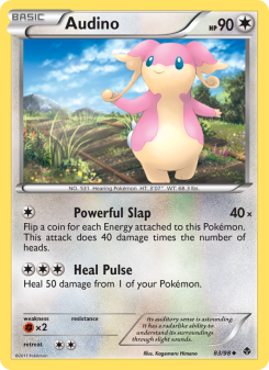 Audino - pokemon TCG Card