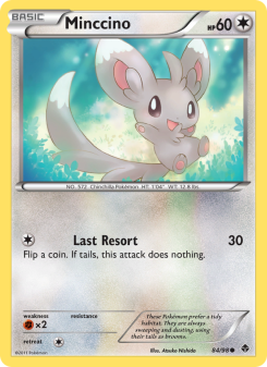 Minccino - pokemon TCG Card